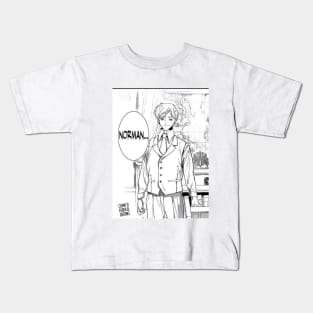 El reencuentro de Norman the promised neverland manga Kids T-Shirt